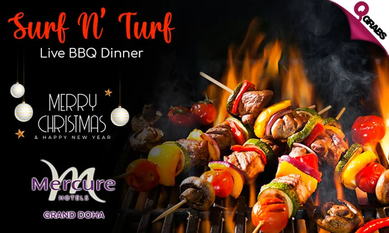 New Year’s Eve Surf & Turf Live BBQ Dinner!